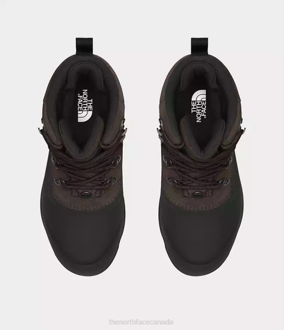 Coffee Brown/TNF Black Men The North Face Chilkat V Lace Waterproof Boots 42D0612