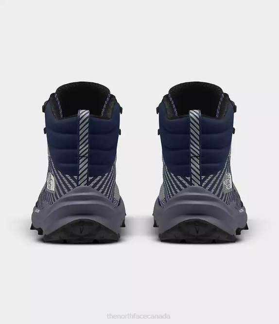 Meld Grey/Summit Navy Men The North Face VECTIV Fastpack Mid Futurelight Boots 42D0717