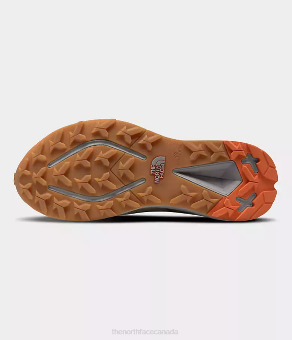 New Taupe Green/Asphalt Grey Men The North Face VECTIV Exploris 2 Mid FUTURELIGHT Leather Boots 42D0608