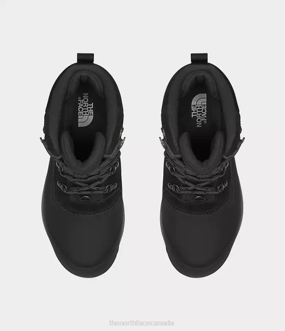 TNF Black/Asphalt Grey Men The North Face Chilkat V Lace Waterproof Boots 42D0613