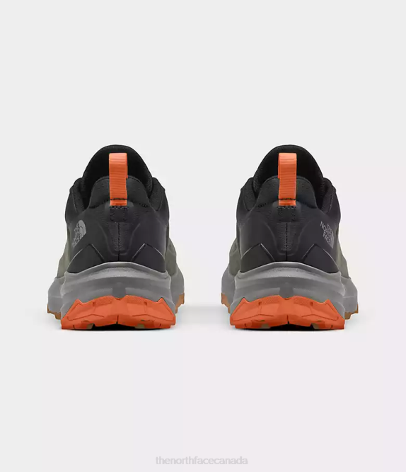 New Taupe Green/Asphalt Grey Men The North Face VECTIV Exploris 2 FUTURELIGHT Leather Shoes 42D0500