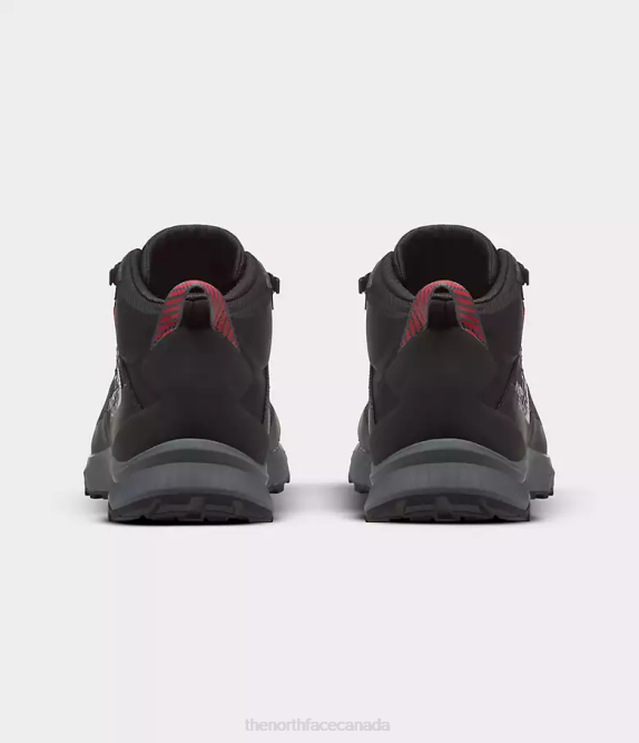 TNF Black/Vanadis Grey Men The North Face Cragstone Mid Waterproof Boots 42D038