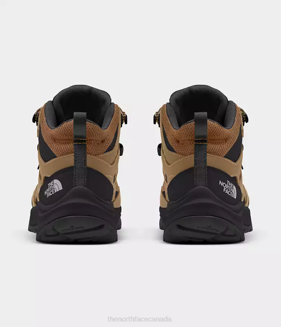 Utility Brown/TNF Black Men The North Face Hedgehog 3 Mid Waterproof Boots 42D0836