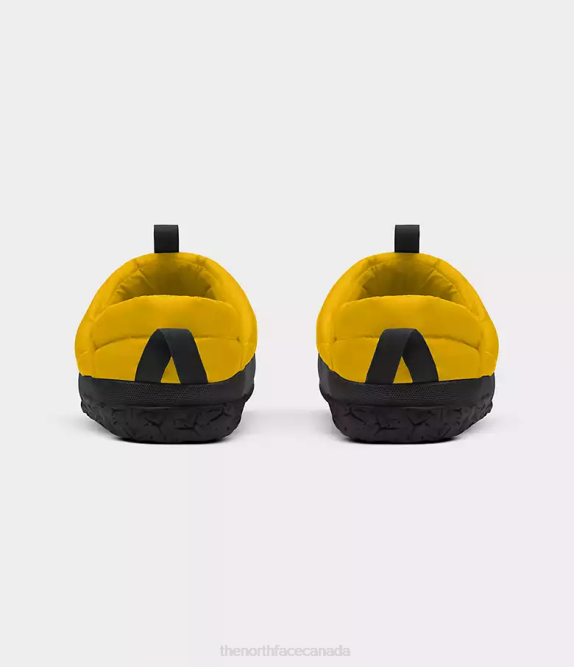 Summit Gold/TNF Black Men The North Face Nuptse Mules 42D0555
