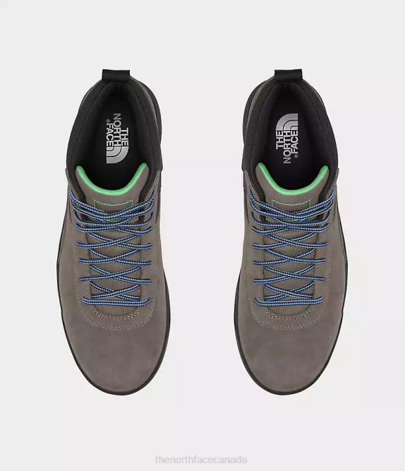 Falcon Brown/TNF Black Men The North Face Larimer Mid Waterproof Boots 42D0312