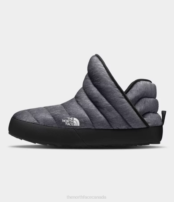 Phantom Grey Heather Print/TNF Black Men The North Face ThermoBall Traction Booties 42D0787