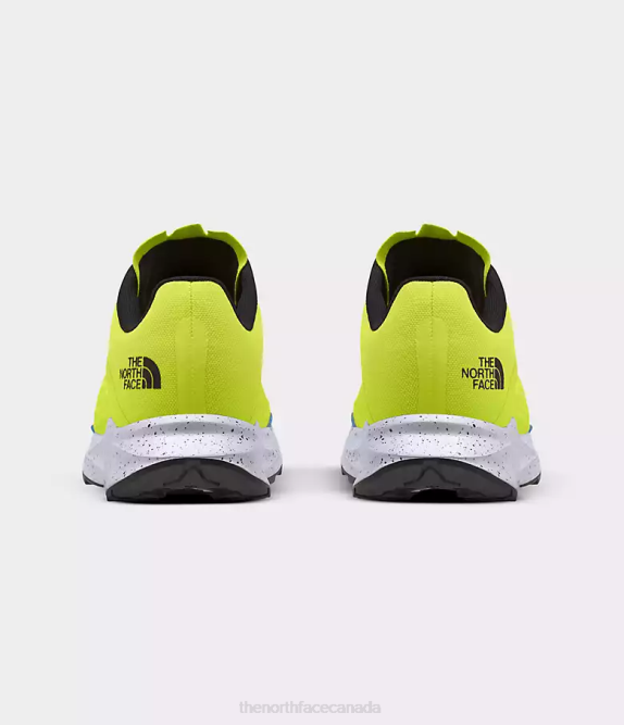 Led Yellow/TNF Black Men The North Face VECTIV Eminus Shoes 42D01169