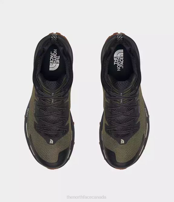 Military Olive/TNF Black Men The North Face VECTIV Fastpack FUTURELIGHT Shoes 42D0220