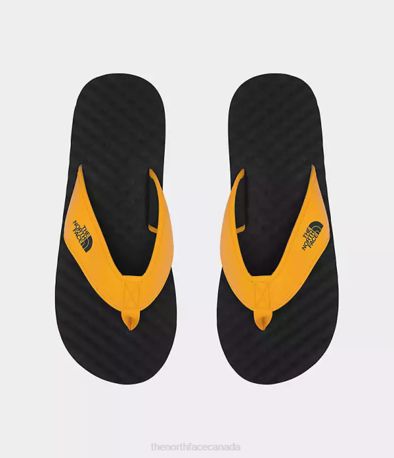 Summit Gold/TNF Black Men The North Face Base Camp Flip-Flops II 42D0496