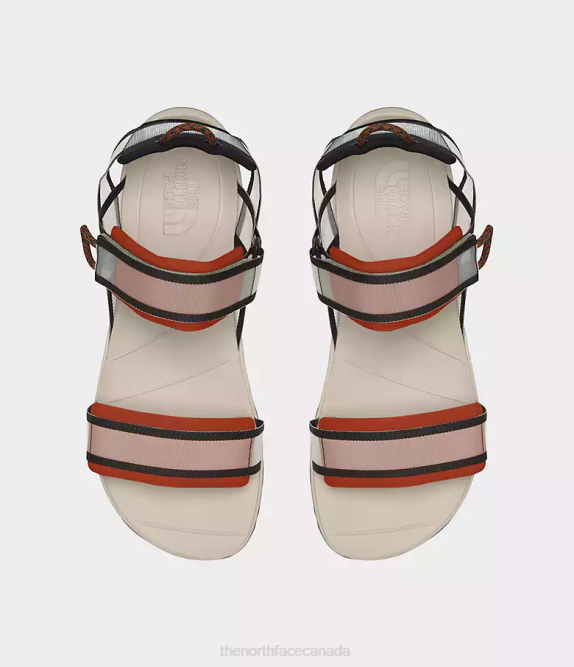 Sandstone/TNF Black Men The North Face Skeena Sport Sandals 42D0132
