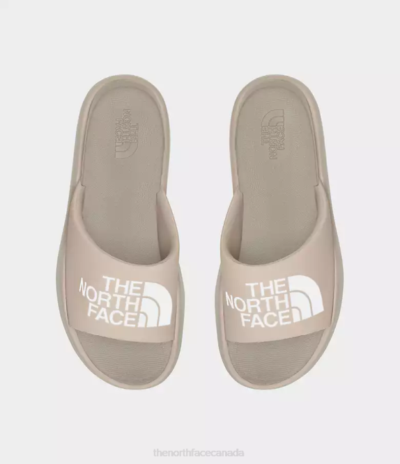 Sandstone/TNF White Men The North Face Triarch Slides 42D0962