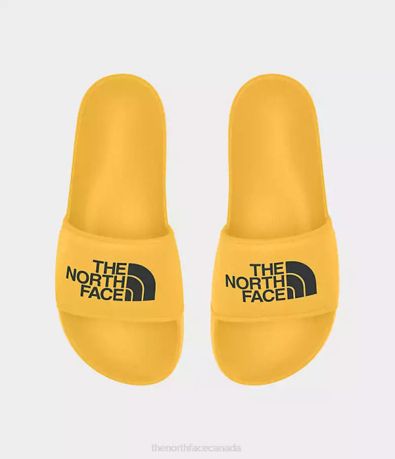 Summit Gold/TNF Black Men The North Face Base Camp Slides III 42D032