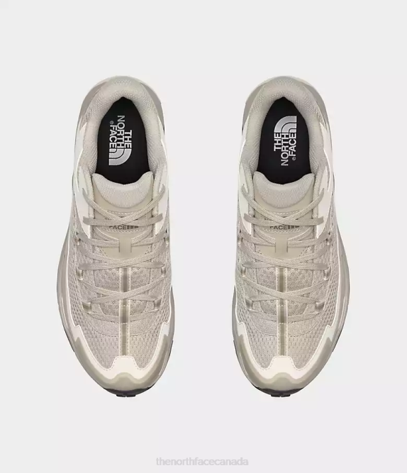 Sandstone/Gardenia White Men The North Face VECTIV Taraval Shoes 42D01310