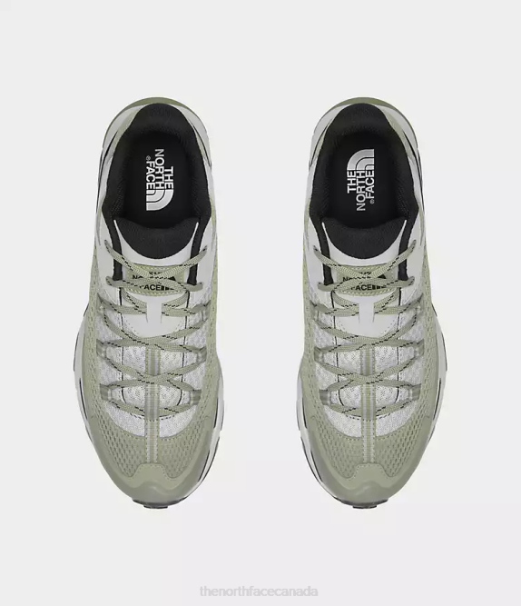 Tea Green/TNF Black Men The North Face VECTIV Taraval Shoes 42D01311