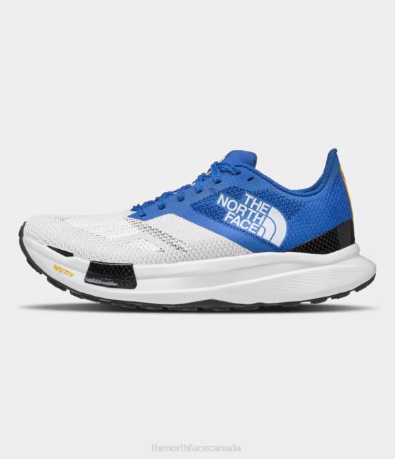 TNF White/Optic Blue Men The North Face Summit Series VECTIV Pro Shoes 42D01045