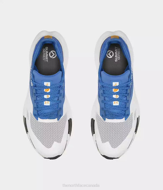 TNF White/Optic Blue Men The North Face Summit Series VECTIV Pro Shoes 42D01045