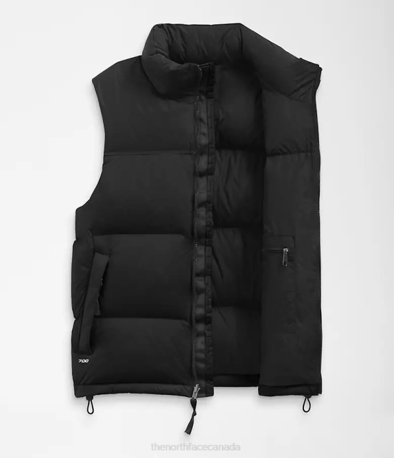 Recycled TNF Black Men The North Face 1996 Retro Nuptse Vest 42D0288
