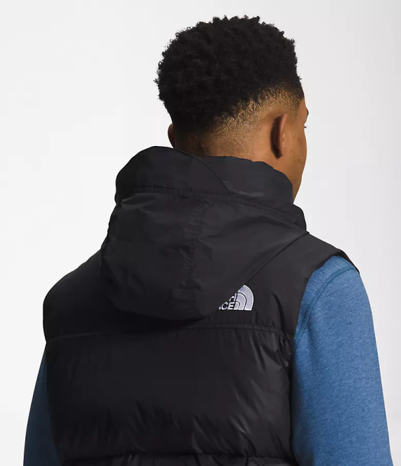 Recycled TNF Black Men The North Face 1996 Retro Nuptse Vest 42D0288