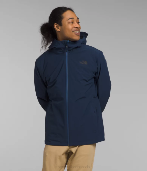Summit Navy/Shady Blue Men The North Face ThermoBall Eco Triclimate Jacket 42D0476