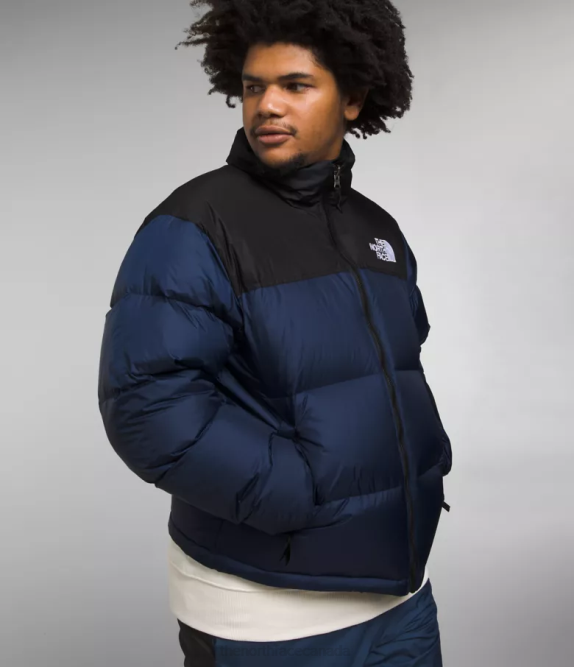 Summit Navy/TNF Black Men The North Face 1996 Retro Nuptse Jacket 42D0473