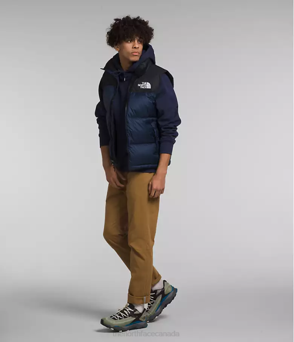 Summit Navy/TNF Black Men The North Face 1996 Retro Nuptse Vest 42D0292