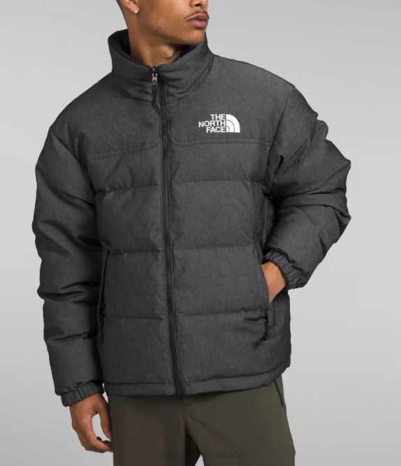 TNF Black Denim Men The North Face 92 Reversible Nuptse Jacket 42D01204