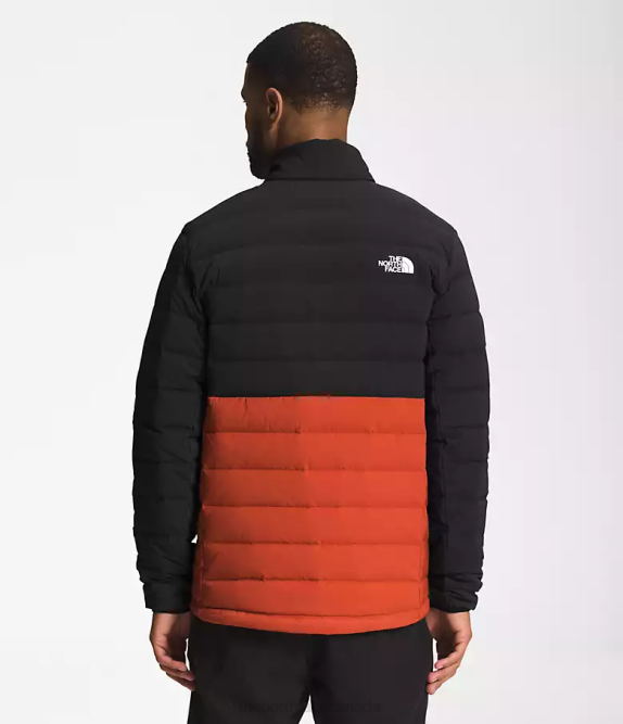 TNF Black/Rusted Bronze Men The North Face Belleview Stretch Down Jacket 42D0649