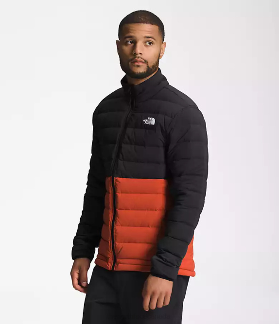 TNF Black/Rusted Bronze Men The North Face Belleview Stretch Down Jacket 42D0649