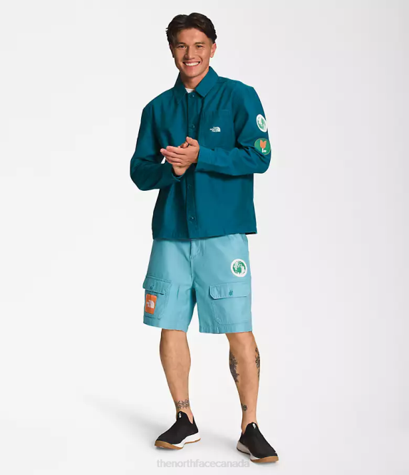 Blue Coral Men The North Face Valley Shacket 42D011