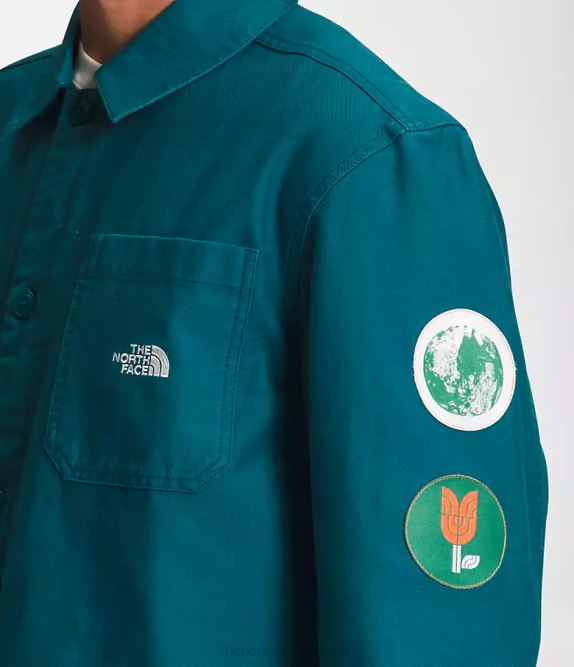 Blue Coral Men The North Face Valley Shacket 42D011