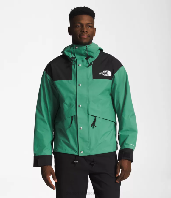 Deep Grass Green Men The North Face 86 Retro Mountain Jacket 42D01295
