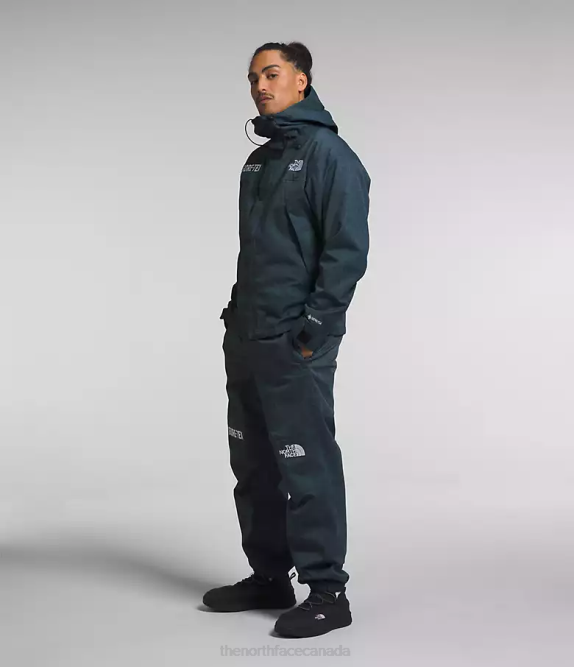 Denim Blue/TNF Black Men The North Face GTX Mountain Jacket 42D0542