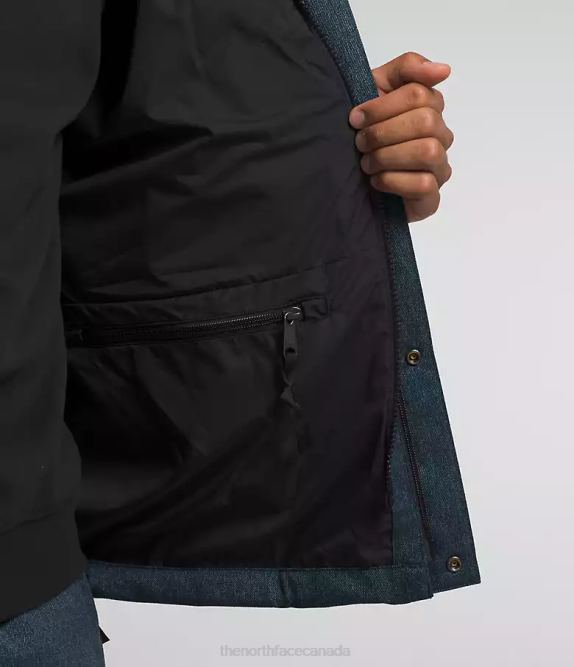 Denim Blue/TNF Black Men The North Face GTX Mountain Jacket 42D0542