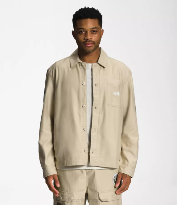 Gravel Men The North Face Valley Shacket 42D012