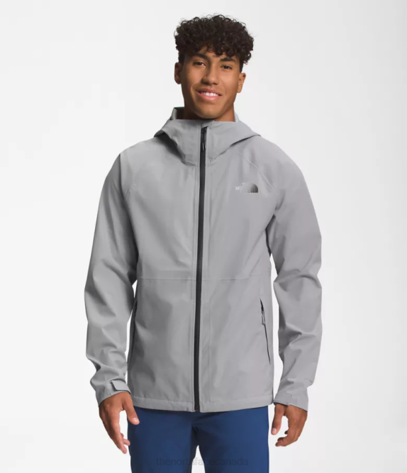 Meld Grey Men The North Face Valle Vista Stretch Jacket 42D0871