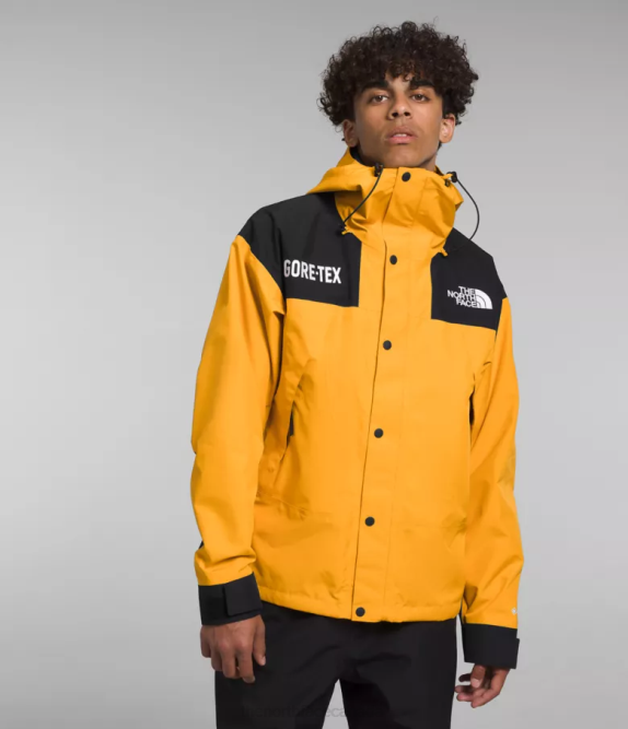 Summit Gold/TNF Black Men The North Face GTX Mountain Jacket 42D0544