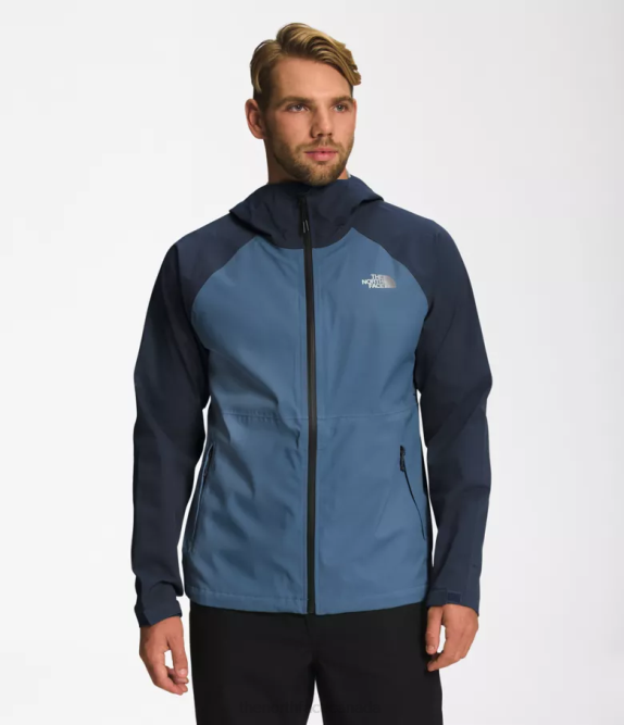 Summit Navy/Shady Blue Men The North Face Valle Vista Stretch Jacket 42D0874
