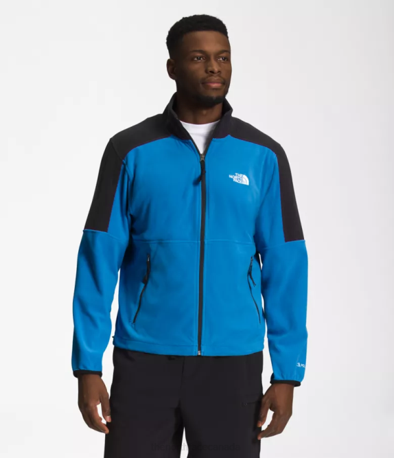 Super Sonic Blue/TNF Black Men The North Face TNF Polartec 100 Full-Zip 42D0484