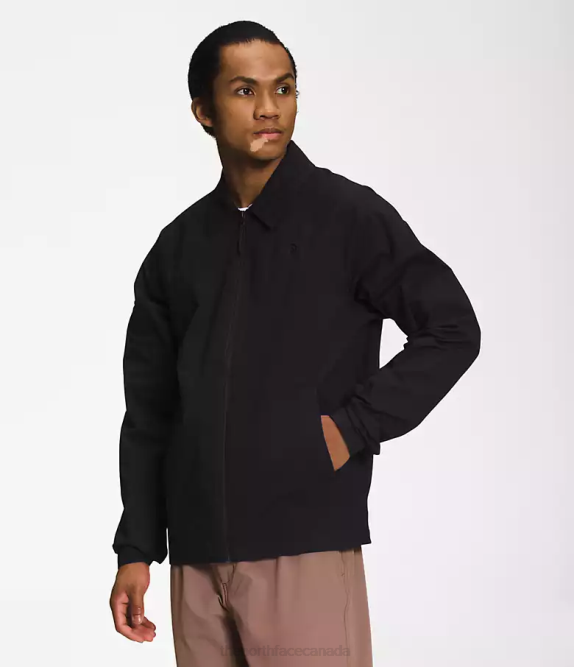 TNF Black Men The North Face Ripstop Coaches Jacket 42D01160
