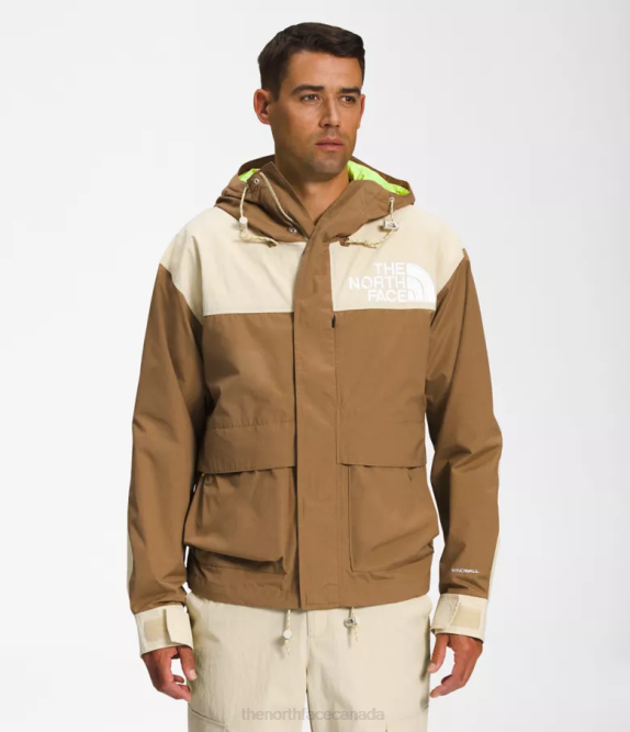 Utility Brown/Gravel Men The North Face 86 Low-Fi Hi-Tek Mountain Jacket 42D0204