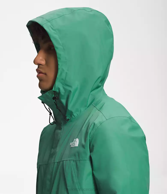 Deep Grass Green Men The North Face Antora Jacket 42D0286