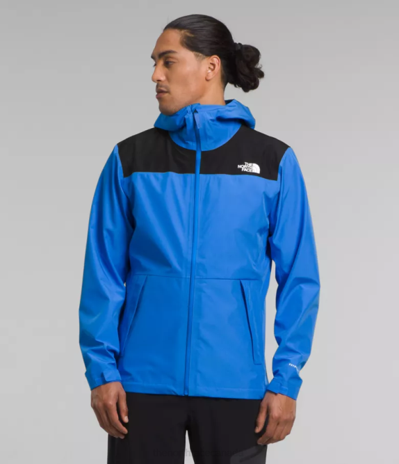 Optic Blue/TNF Black Men The North Face Dryzzle FUTURELIGHT Jacket 42D01118