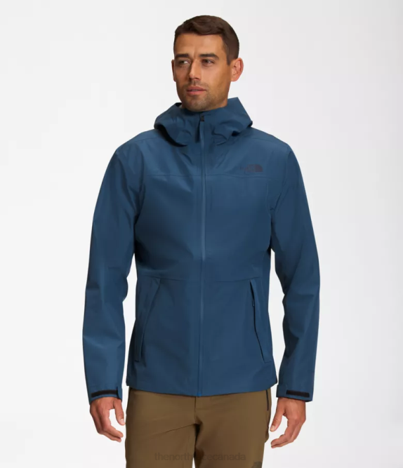 Shady Blue Men The North Face Dryzzle FUTURELIGHT Jacket 42D01114