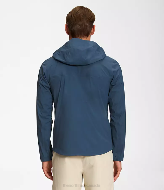 Shady Blue Men The North Face West Basin DryVent Jacket 42D0412