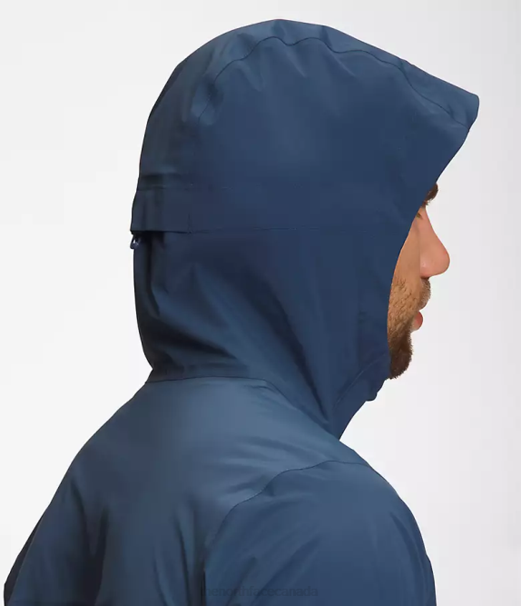 Shady Blue Men The North Face West Basin DryVent Jacket 42D0412