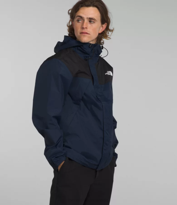 Summit Navy/TNF Black Men The North Face Antora Jacket 42D0280