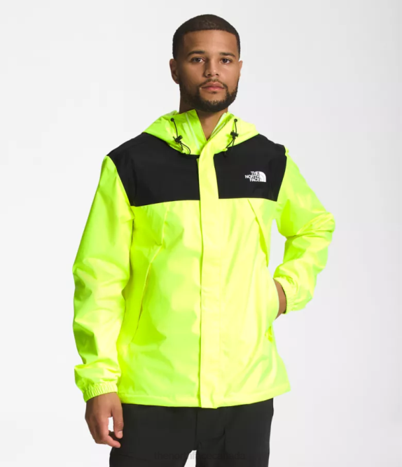 TNF Black/Led Yellow Men The North Face Antora Jacket 42D0282
