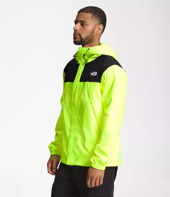 TNF Black/Led Yellow Men The North Face Antora Jacket 42D0282