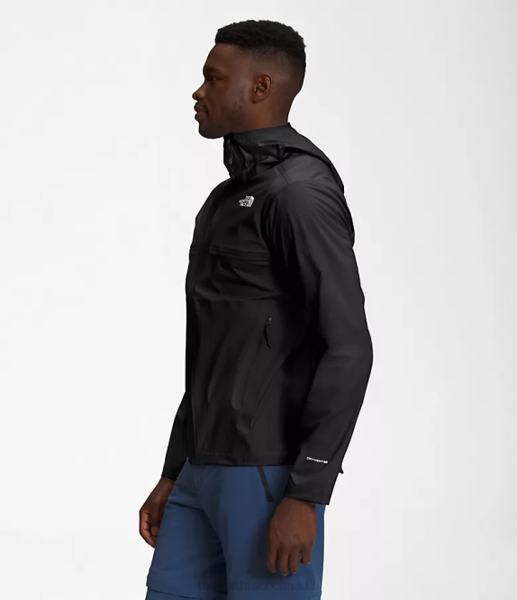 TNF Black Men The North Face West Basin DryVent Jacket 42D0411