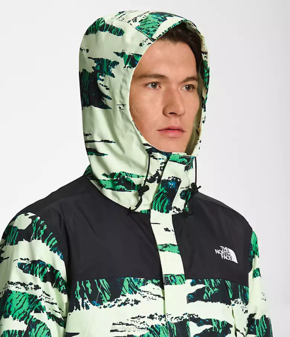 TNF Black/Utility Brown Camo Print Men The North Face Antora Jacket 42D0285